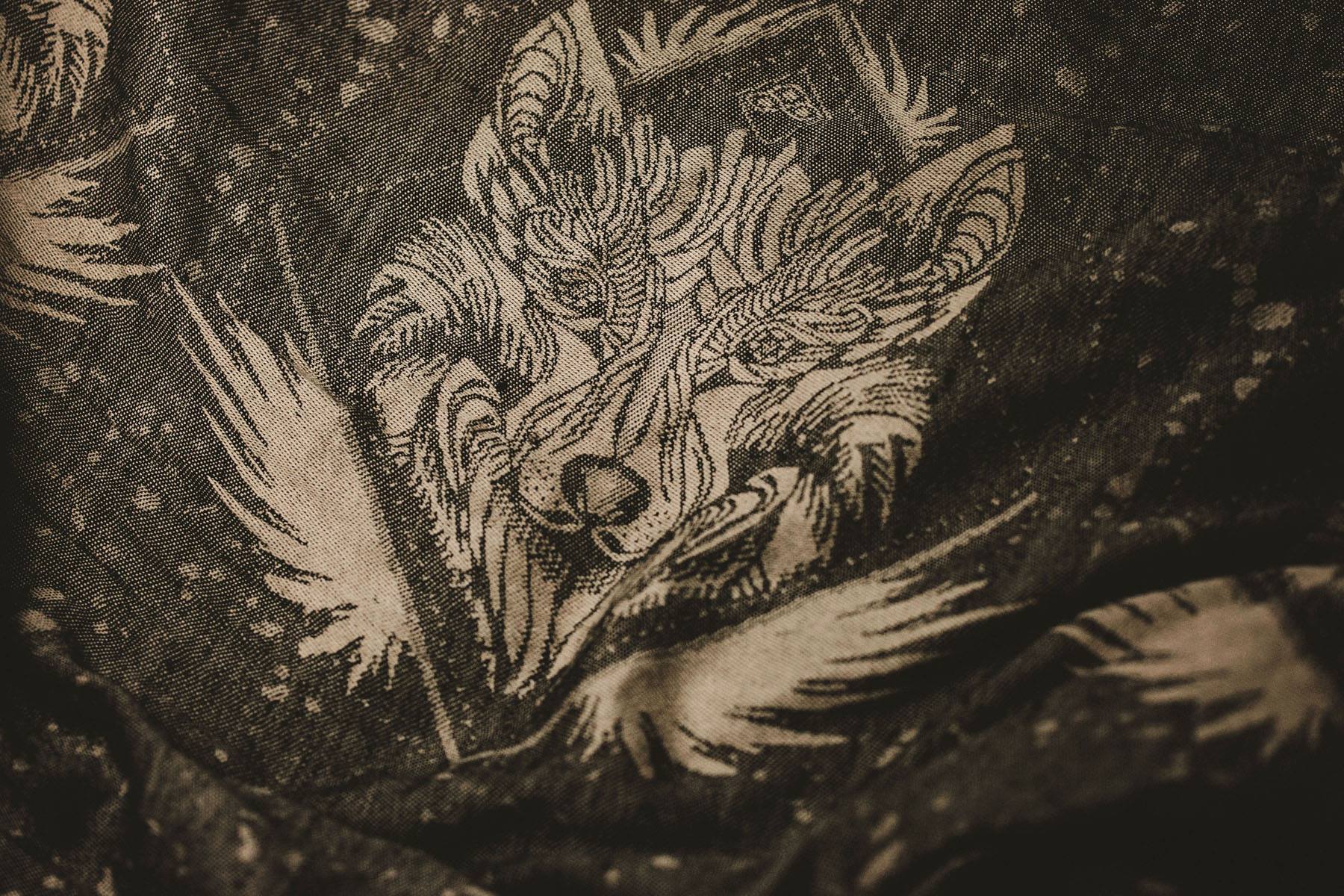 Luluna Slings THE WOLF TOUCH OF EARTH Wrap (merino, silk, linen) Image