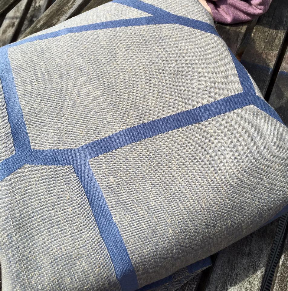 London Sling Company Voronoi Haze Wrap (linen) Image