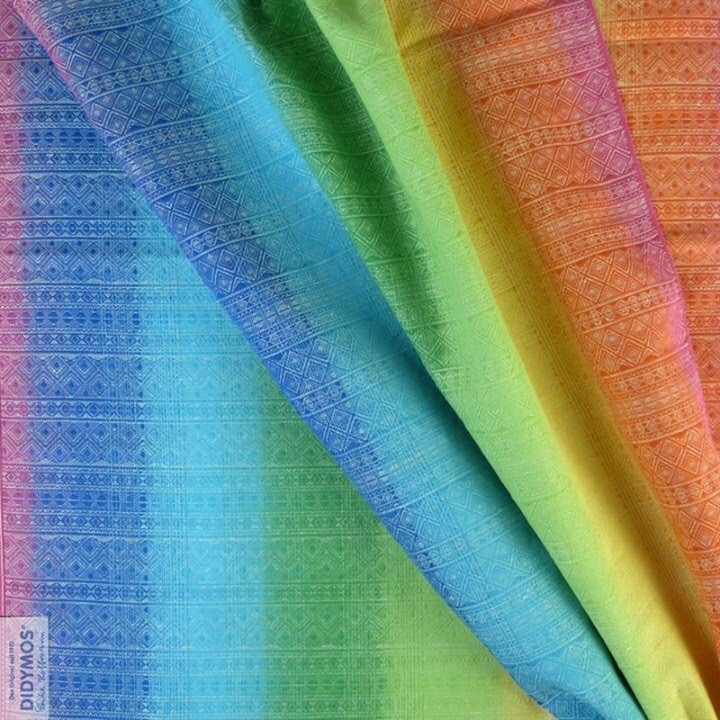 Didymos Prima (Indio, Prima) Rainbow Hemp Marta Wrap (hemp) Image