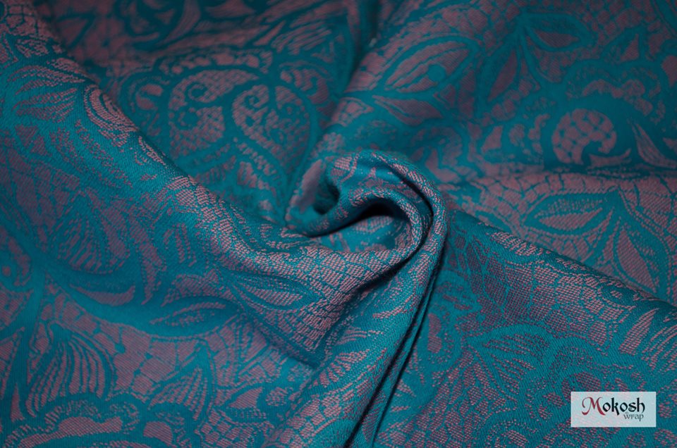 Mokosh-wrap Lace Roses Love Wrap (cashmere) Image