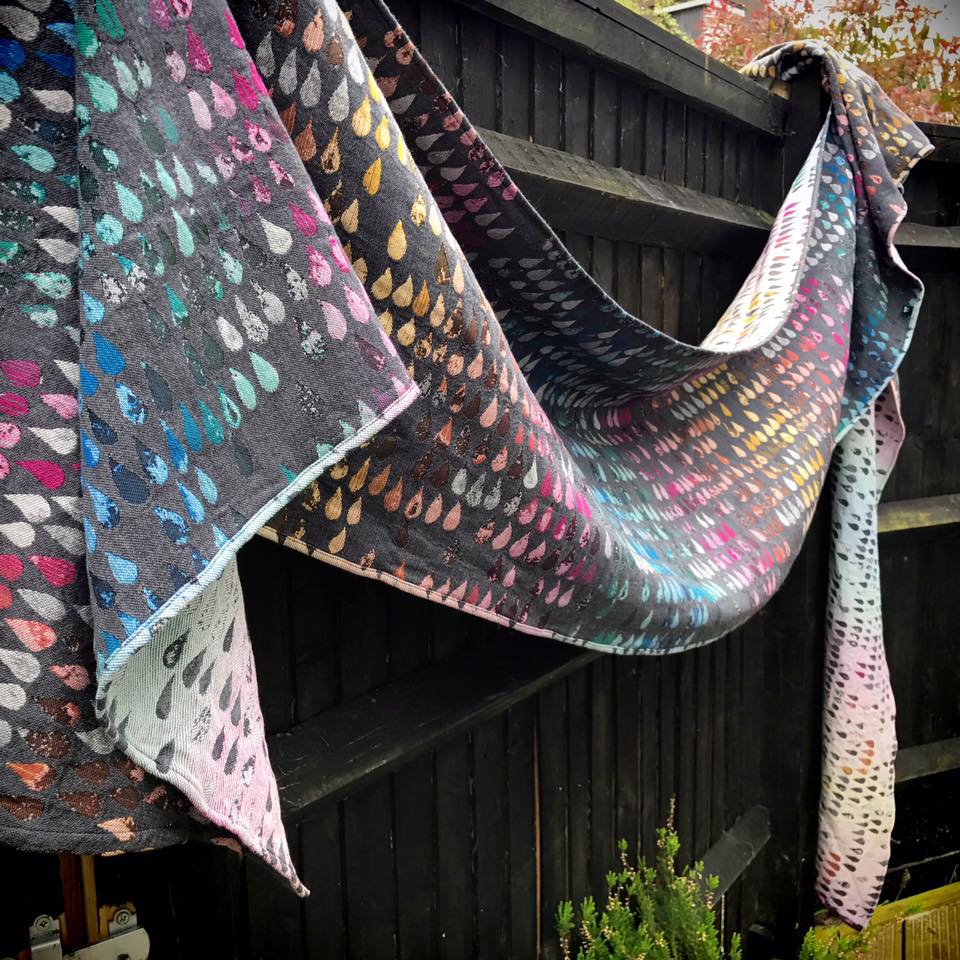 Woven Wings Droplets True Colors Wrap  Image