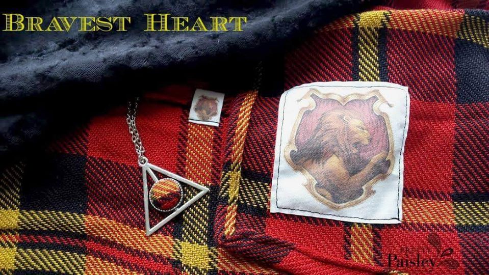Pretty Paisley Production checkered Bravest Heart Wrap  Image