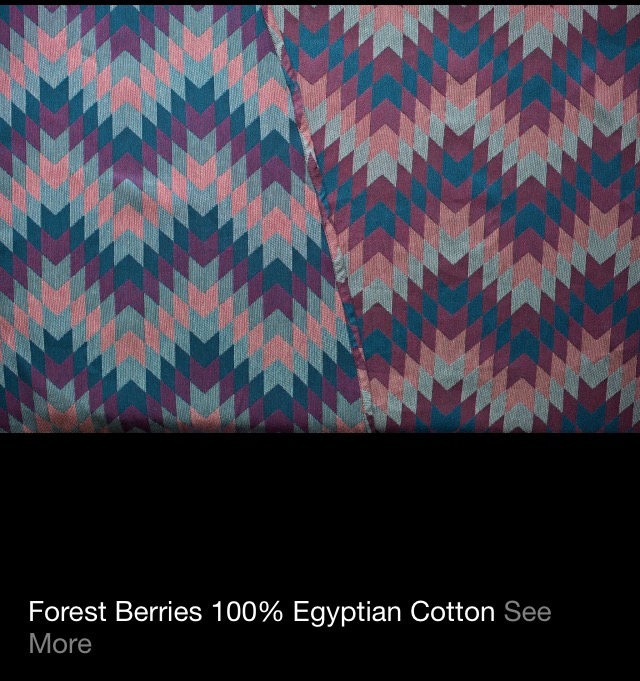 Woven Wings American Quilt Forest Berries Wrap  Image