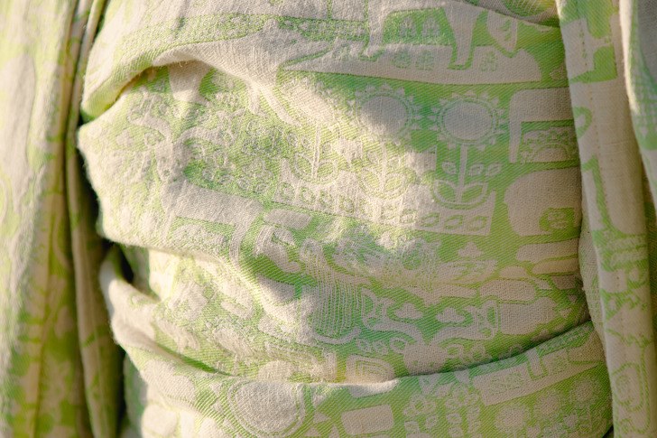 Coco-N Babywearing fashion Scandinavia Reliance Wrap (hemp, mulberry silk) Image