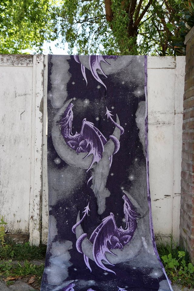 Yaro Slings Moonkeeper Trinity Silver Violet Glam Wrap (glitter) Image