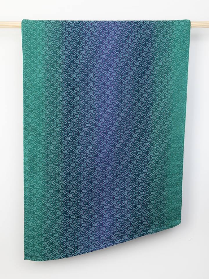 Oscha Sekai Mermaid Wrap (tencel, hemp, wild silk, silk) Image