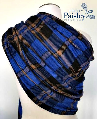 Pretty Paisley Production checkered Cleverest Wit Wrap  Image