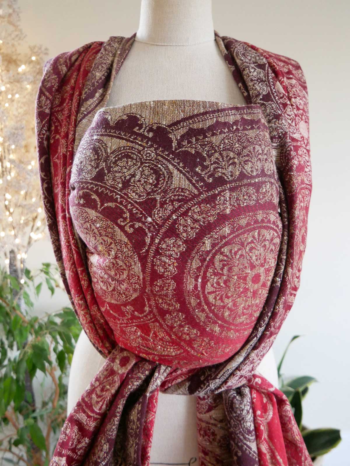 Oscha Alchemy Chantilly Lace Wrap (tussah) Image