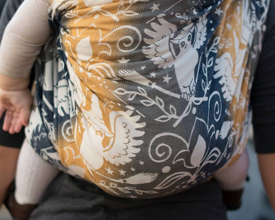 Cari Slings Rowena's Owl Post Wrap (tencel) Image