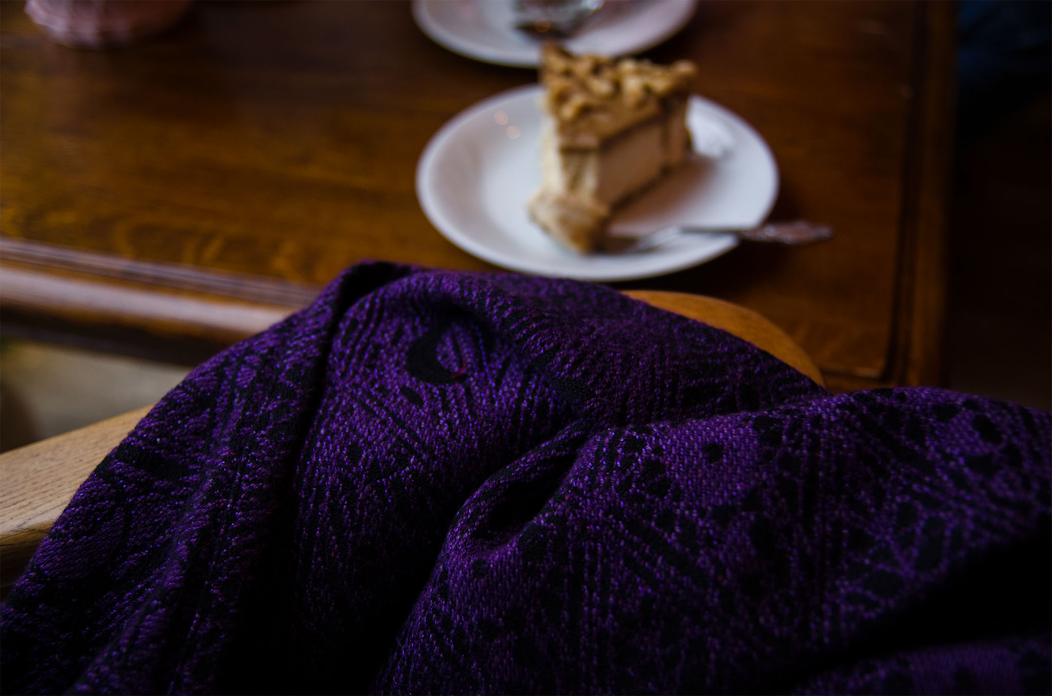 Loombera Slings LAVENDER NÒTT Wrap (cashmere, tsumugi silk, mulberry silk) Image