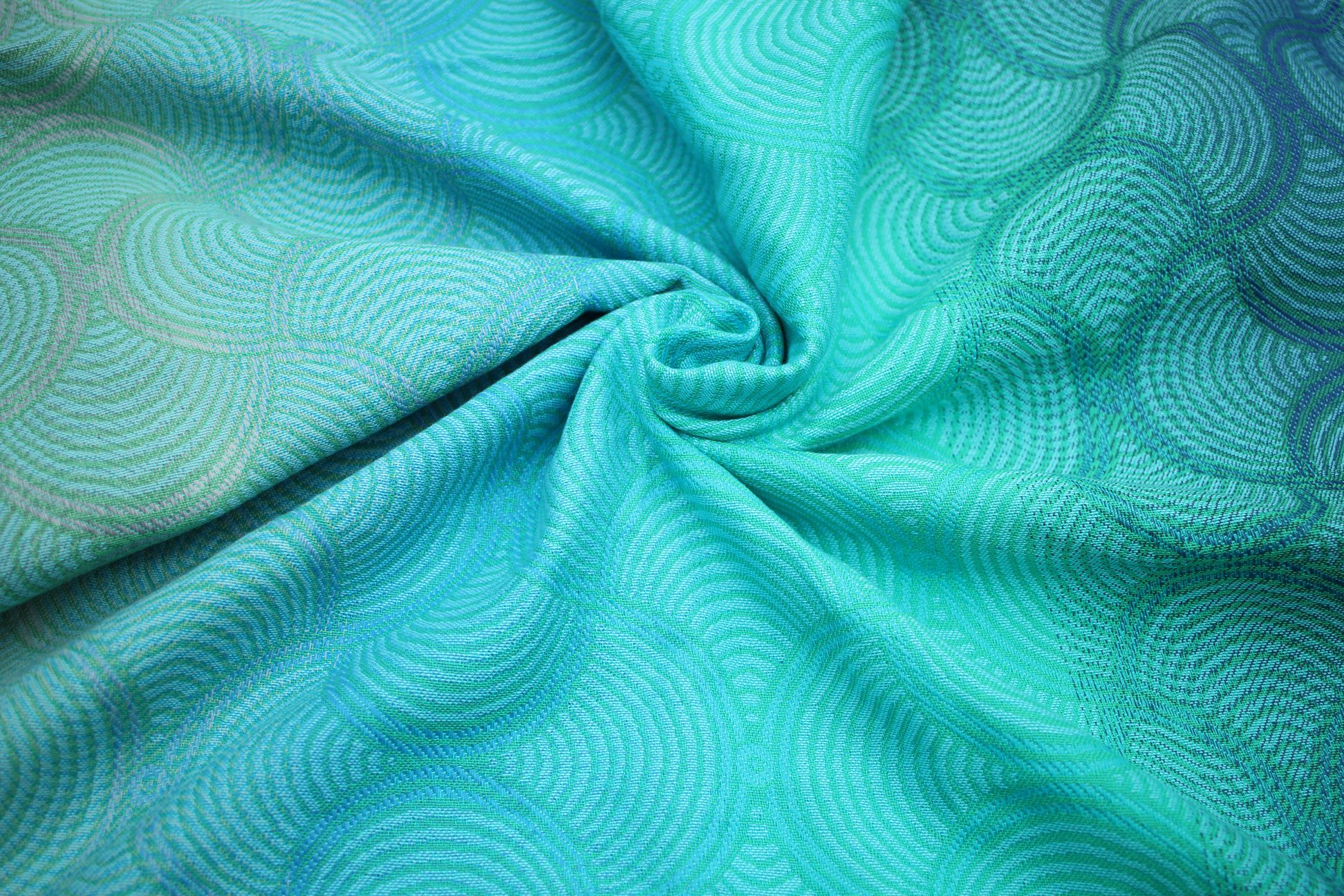 Yaro Slings Gravity Duo Aqua Grad Blue Green Seacell Wrap (seacell) Image