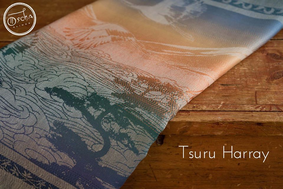Oscha Tsuru Harray Wrap (linen) Image
