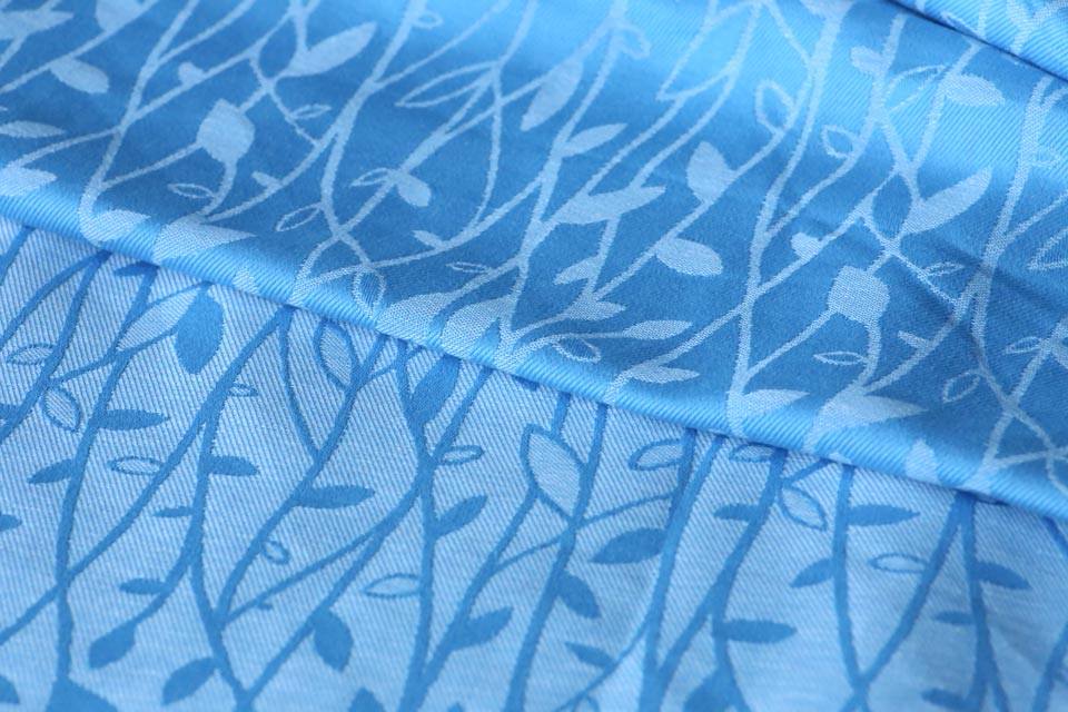 Yaro Slings Twigs Blauw-wit Wrap (linen) Image