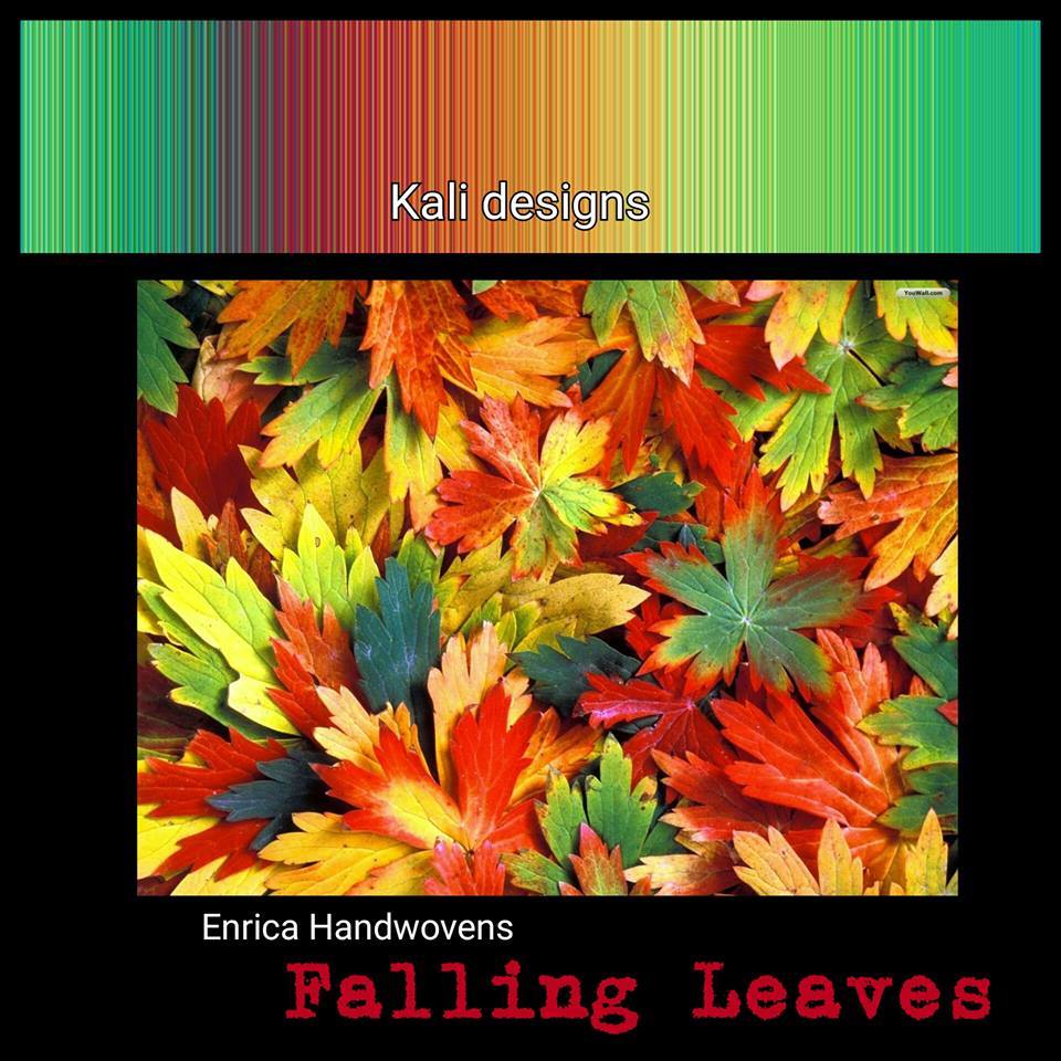 Enrica Handwoven Gradation Falling Leaves  Image