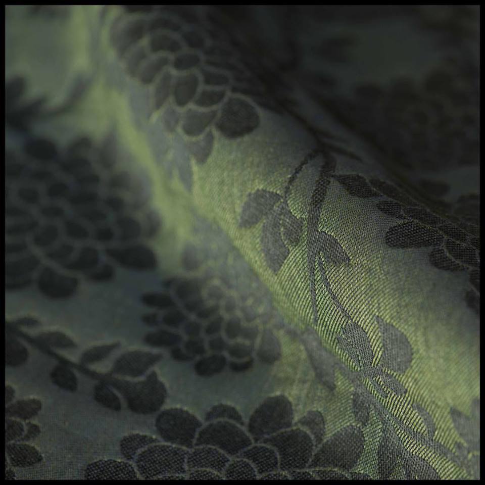Artipoppe Nina Oliva Wrap (linen, merino, silk) Image