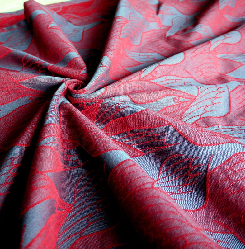 Artipoppe Two Birds Ruby Wrap (cashmere) Image