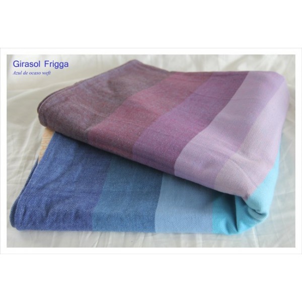 Girasol stripe Frigga Azul de Ocaso Wrap  Image