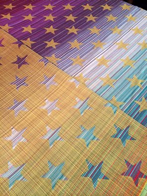 Butterfly Baby Company (Vaquero Wovens) Grad Stars Purple-Teal Wrap  Image