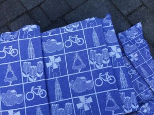 Yaro Slings Dutch Tiles Blue Wrap  Image