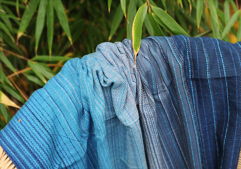 Girasol Herringbone Weave Pirates's Cove Wrap  Image
