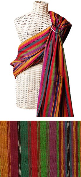 Tragetuch Maya Wrap Bright Stripes  Image