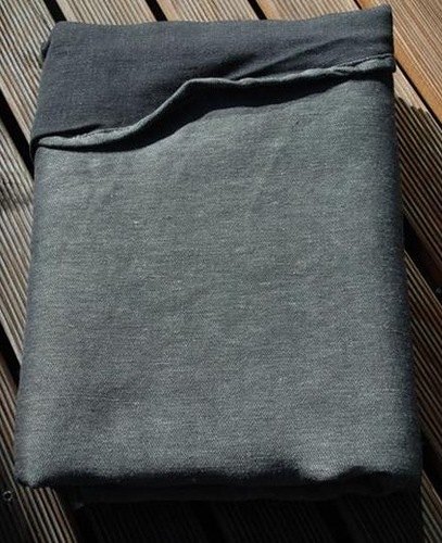Tragetuch Didymos double sided doubleface anthrazit Anthracite 50% linen (Leinen) Image