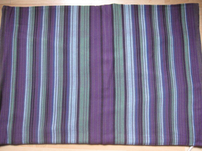 Tragetuch Girasol small stripe Avery – Purple Weft  Image