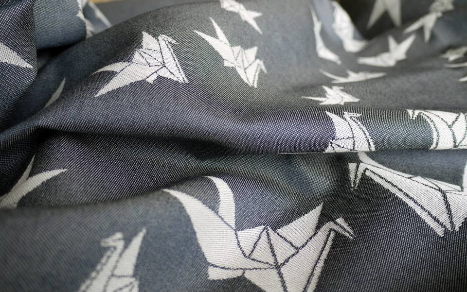 Artipoppe 1000 Cranes Dusk Wrap (mulberry silk) Image