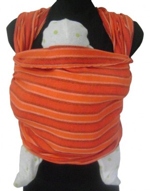 Indajani Fular Mitla Naranja Wrap  Image