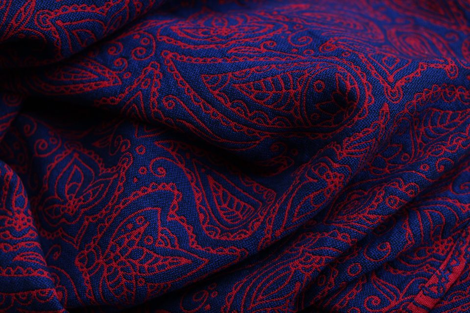 Yaro Slings Lace Contra Red Blue  Image