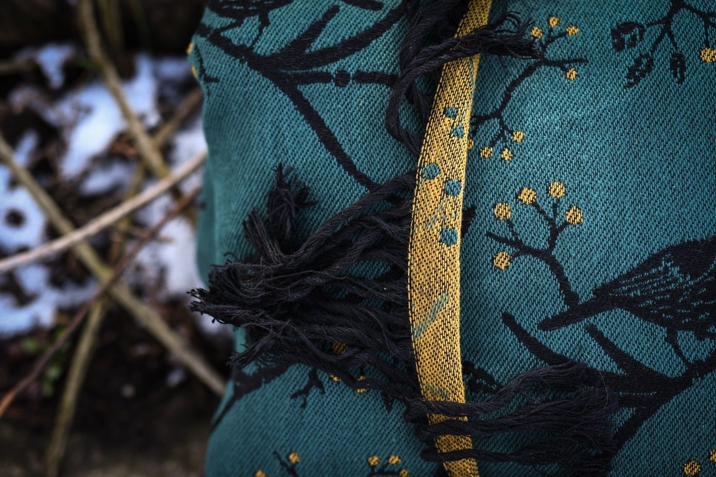 Woven Bliss Lady Bird Fugliskoven Wrap (merino) Image