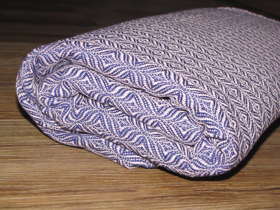 Linuschka Tulipa Bluette Wrap (silk, cashmere) Image