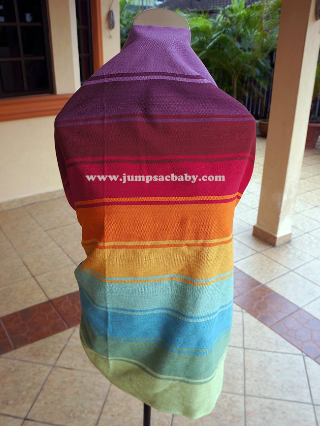 Tragetuch JumpSac Baby stripe November Rainbow  Image