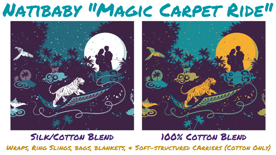 Natibaby Magic Carpet Ride Wrap (silk) Image