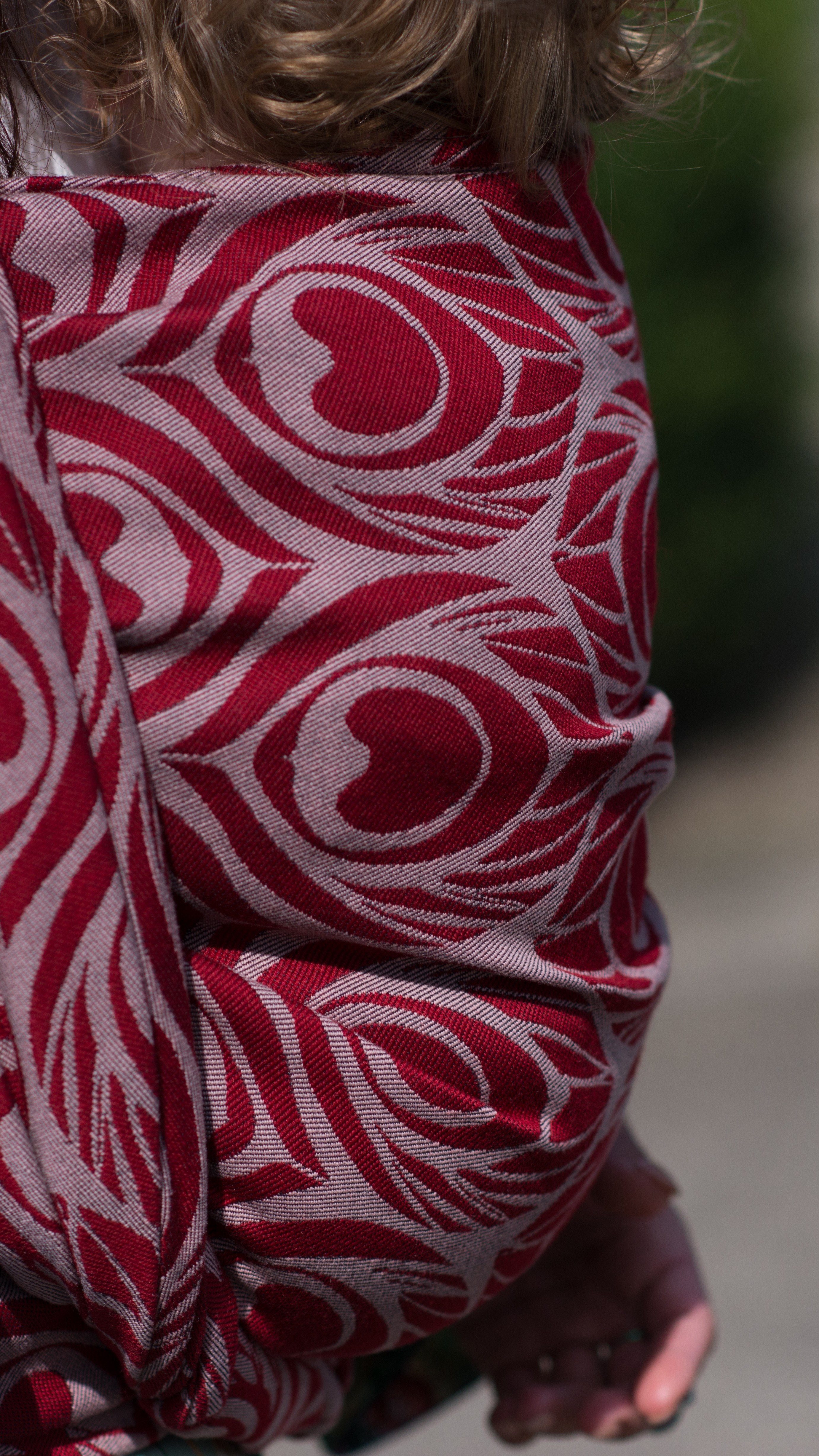 Artipoppe Argus Cardinal Wrap (merino, cashmere, silk, linen) Image