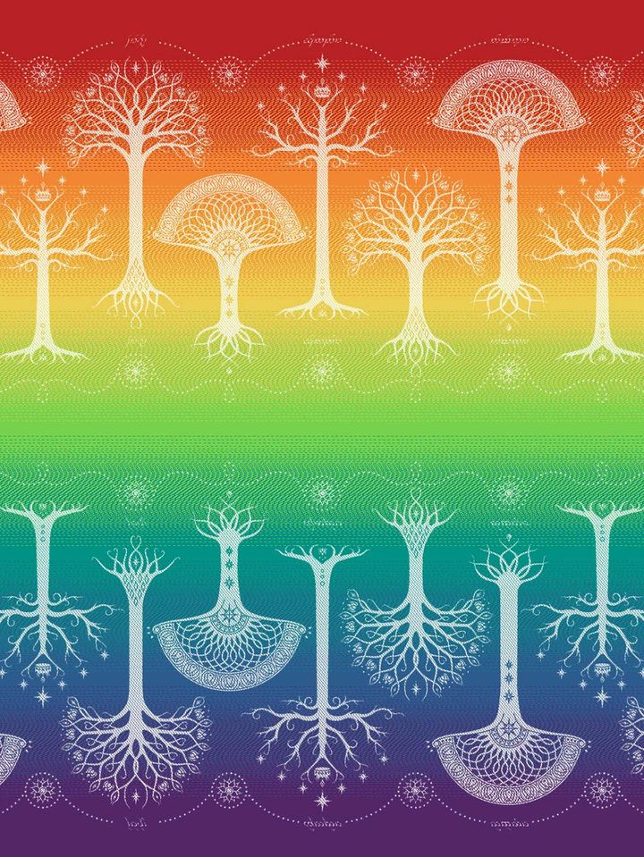 Tragetuch Oscha Trees of Gondor Babylon (Bambus/Bambusviskose) Image