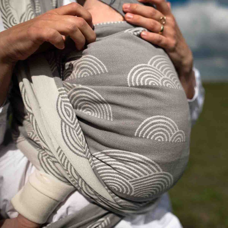 Sestrice Clouds Grey Wrap  Image
