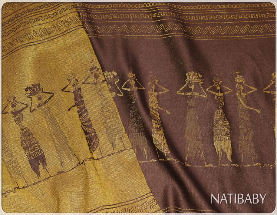 Natibaby Nali Okre Wrap (linen) Image
