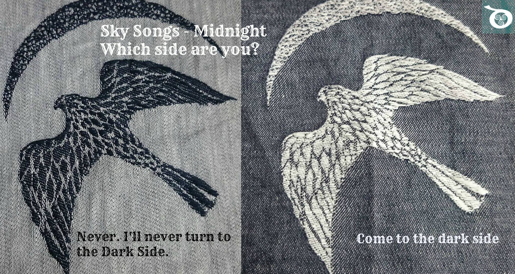 Danu Slings Sky Songs Midnight Wrap (linen) Image