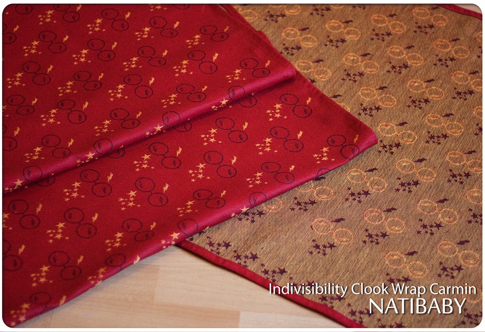 Natibaby Indivisibility Cloak Carmin Wrap (linen) Image