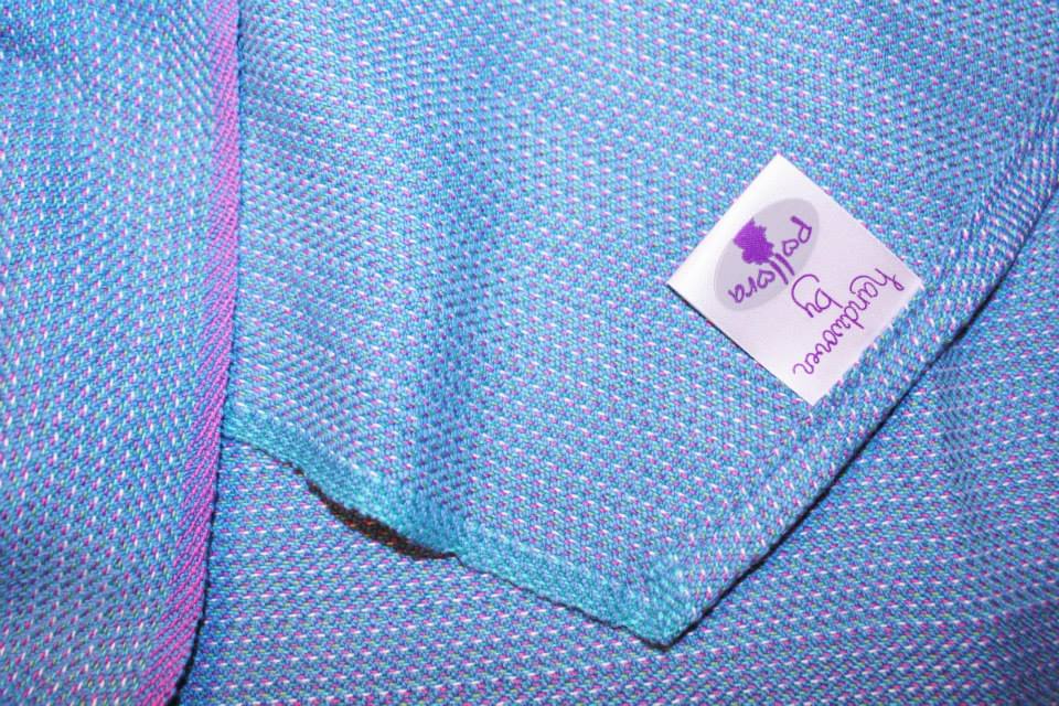 Pollora Handwoven Jewel Blue Topaz Wrap  Image