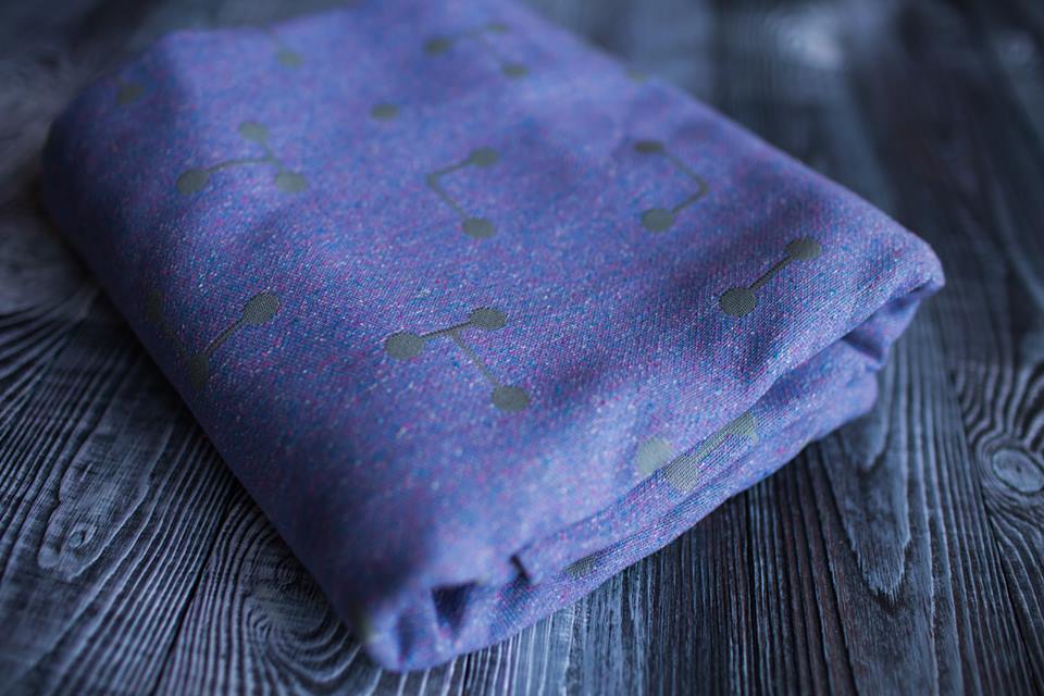 Minako Links Lavender Hills Wrap (bourette silk) Image