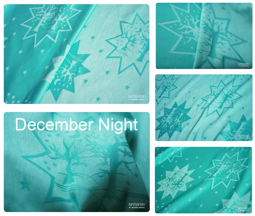 Natibaby December Night/LIAM CELESTE Wrap (hemp) Image