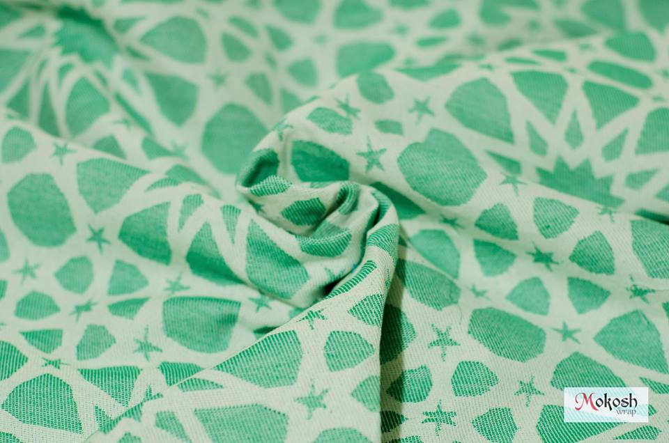 Mokosh-wrap Girih Snowdrop Wrap (silk, linen) Image