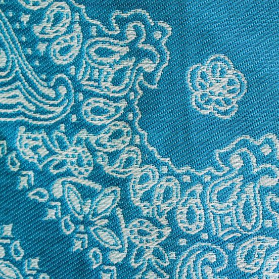 Poe Wovens Kerchief Turquoise Wrap  Image