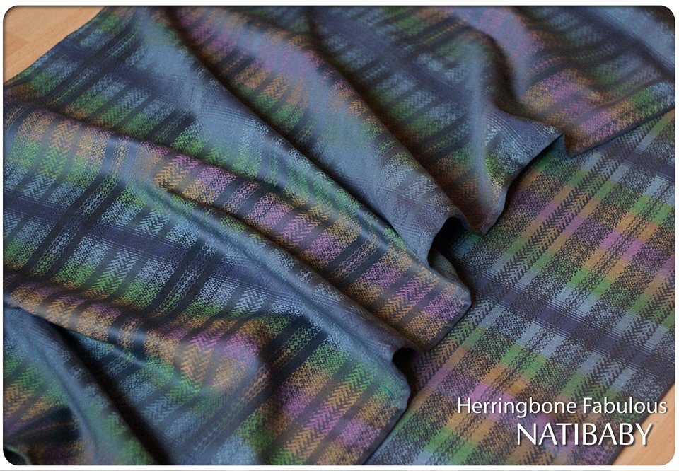 Natibaby HERRINGBONE FABULOUS Wrap (linen) Image