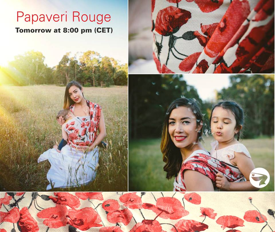 Pellicano Baby Papaveri Rouge Wrap  Image