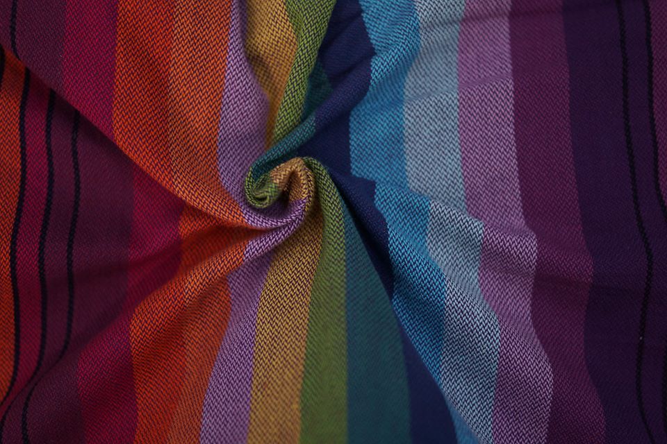 Girasol stripe Vice Versa purpura romano Wrap  Image