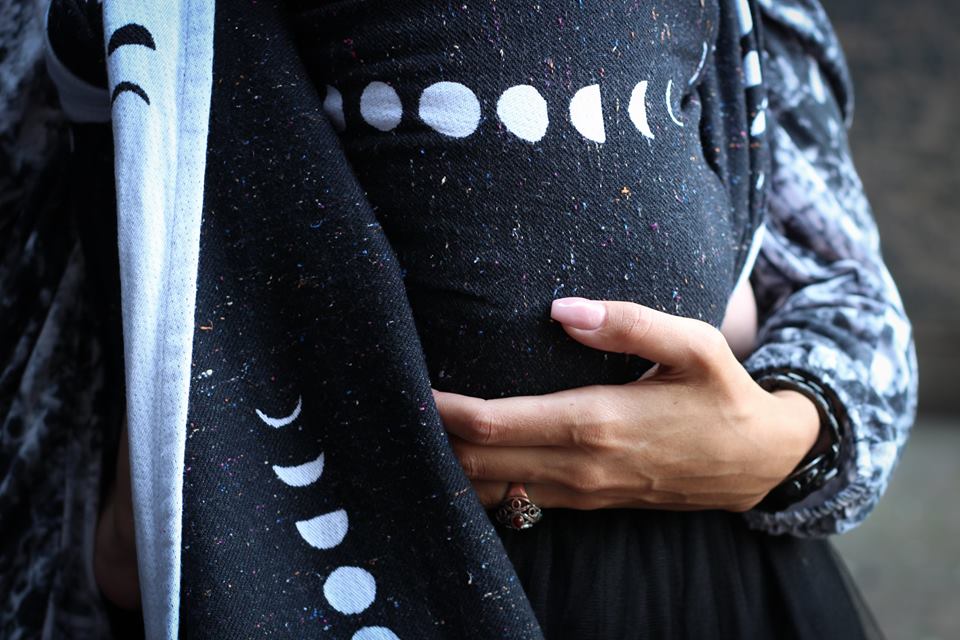Solnce Phases moon Phases Dreamy Wrap (bamboo, bourette silk) Image