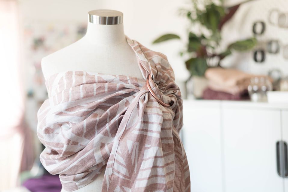 Sjala All Of These Lines Blush Wrap (linen) Image